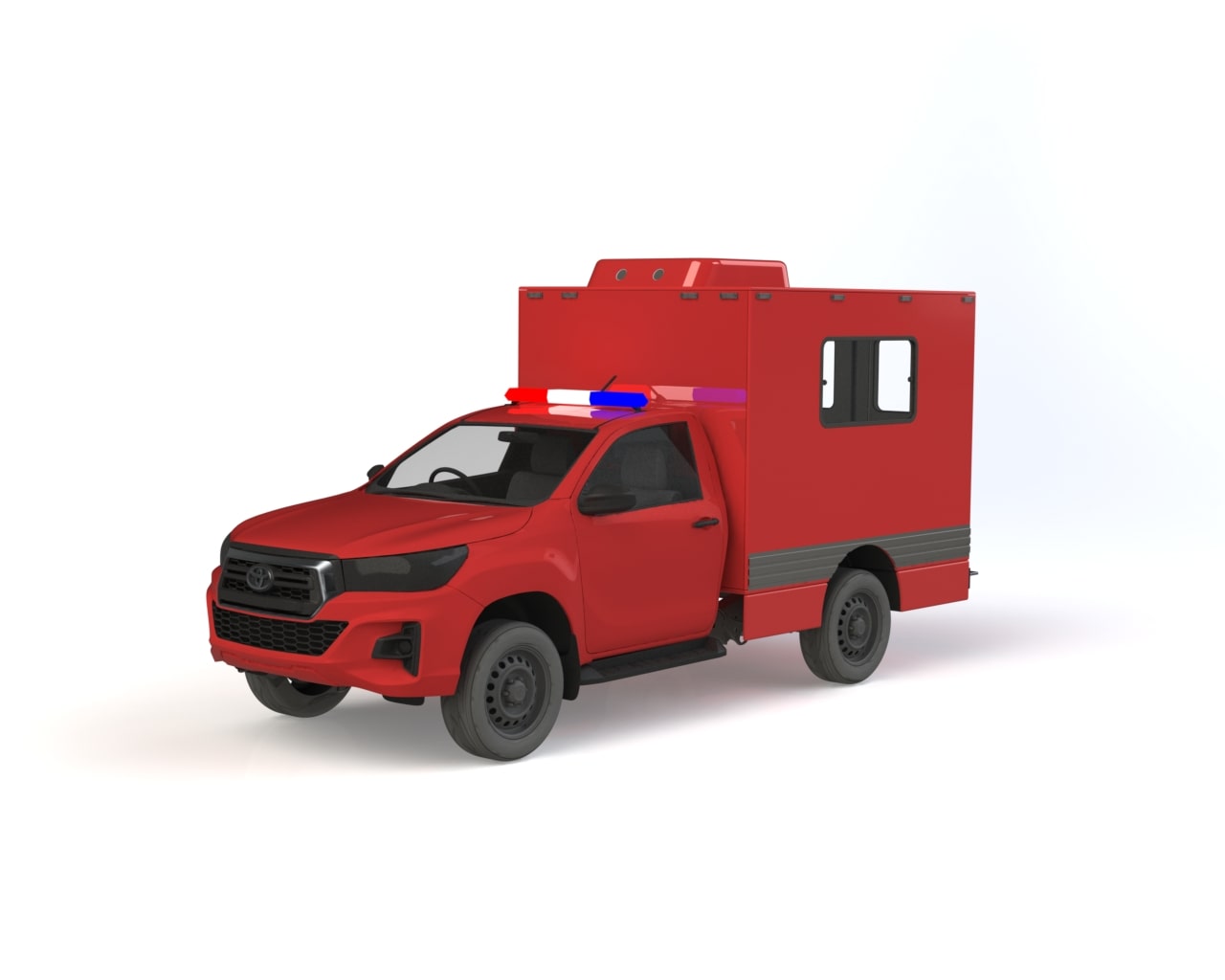 You are currently viewing Toyota Hilux Field Ambulance Development
